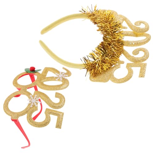 OATIPHO 1 Satz neues jahr stirnband Vorabend Spitze Erwachsene Weihnachten Neujahrsparty-Stirnband Stirnbänder für Silvester Haarschmuck für das neue Jahr Party-Kopfschmuck Stoff Golden OATIPHO 1 Satz neues jahr stirnband Vorabend Spitze Erwachsene Weihnachten Neujahrsparty-Stirnband Stirnbänder für Silvester Haarschmuck für das neue Jahr Party-Kopfschmuck Stoff Golden von OATIPHO