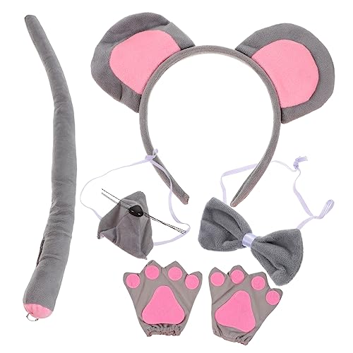 OATIPHO 1 Satz tierische Haarbänder - -Kostüm Mäusekostüm Hautpflege-Stirnband Cartoon- -Haarschmuck Nase kleidung kinderkostüme Tierkostüm Stirnbänder für Damen Stoff OATIPHO 1 Satz tierische Haarbänder - -Kostüm Mäusekostüm Hautpflege-Stirnband Cartoon- -Haarschmuck Nase kleidung kinderkostüme Tierkostüm Stirnbänder für Damen Stoff von OATIPHO