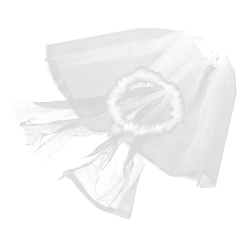 OATIPHO 1satz Halloween Kostüm Für Junge Mädchen Tüllrock Mit Haarband Angel Outfit Für Mädchen Und Jungen Verkleidung Für Karneval Cosplay Und Partys von OATIPHO