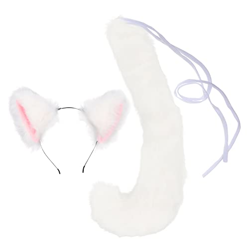 OATIPHO 1 Set Fuchsohren Kopfschmuck Katzenstirnband Katzenkostüm Halloween Tierohren Stirnband Katzenschwanz Katzenohr Fuchsohren Und Tierohren Haarband Gelb K OATIPHO 1 Set Fuchsohren Kopfschmuck Katzenstirnband Katzenkostüm Halloween Tierohren Stirnband Katzenschwanz Katzenohr Fuchsohren Und Tierohren Haarband Gelb K von OATIPHO