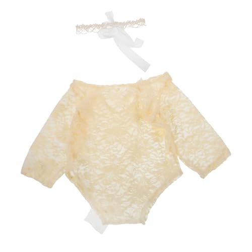 OATIPHO 1 Set Mädchen Fotografie Requisiten Neugeborenen Strampler Spitze Stirnbänder Set Für Säuglingsfotos Süße Schleifen Outfits Mit Perle Für Fotoshootings Prinzessinnen OATIPHO 1 Set Mädchen Fotografie Requisiten Neugeborenen Strampler Spitze Stirnbänder Set Für Säuglingsfotos Süße Schleifen Outfits Mit Perle Für Fotoshootings Prinzessinnen von OATIPHO