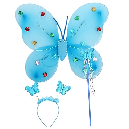 OATIPHO 1 Set Schmetterling Cosplay Flügel Kostümzubehör Mädchen Stirnbänder Rosa Stirnband Beleuchtetes Stirnband Schmetterlingsflügel Für Mädchen Fliegender Schmetterling Feenflügel OATIPHO 1 Set Schmetterling Cosplay Flügel Kostümzubehör Mädchen Stirnbänder Rosa Stirnband Beleuchtetes Stirnband Schmetterlingsflügel Für Mädchen Fliegender Schmetterling Feenflügel von OATIPHO