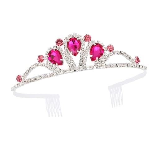 OATIPHO 1 Stück Glitzerndes Haarband mit Krone Dekoratives Haarschmuck Accessoire für Geburtstagsfeiern aus Hochwertigem Strassmaterial Bequem und Langlebig Besondere Anlässe und Partys von OATIPHO