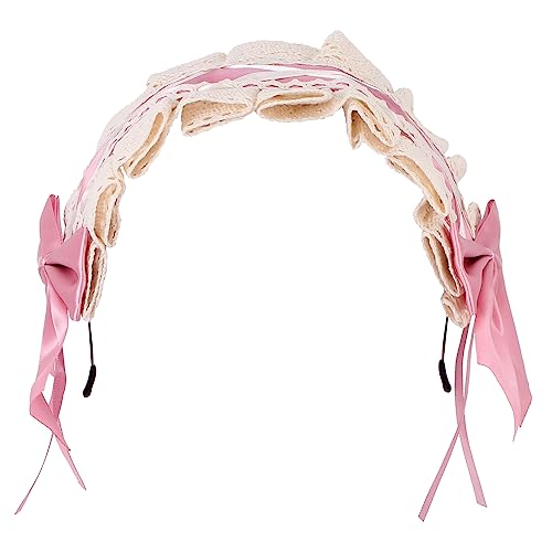 OATIPHO 1 Stück Lolita Spitzenhaarbänder für Cosplay Stirnband Zartem mit Schleife Accessoire für Partys Hochzeiten und Geburtstagsfeiern Vielseitig Kombinierbar mit Verschiedenen Outfits OATIPHO 1 Stück Lolita Spitzenhaarbänder für Cosplay Stirnband Zartem mit Schleife Accessoire für Partys Hochzeiten und Geburtstagsfeiern Vielseitig Kombinierbar mit Verschiedenen Outfits von OATIPHO