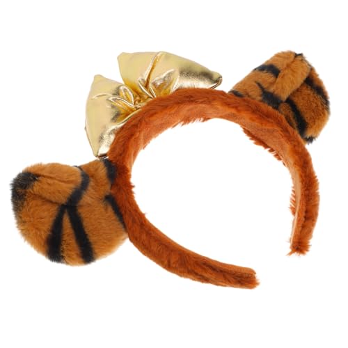 OATIPHO 1 Stück Stirnband mit Tigerohren Kinderparty Haarband Requisiten für Haarschmuck Karnevalszubehör Party-Kopfschmuck Stirnband Kostüm Stirnbänder Stoff Brown OATIPHO 1 Stück Stirnband mit Tigerohren Kinderparty Haarband Requisiten für Haarschmuck Karnevalszubehör Party-Kopfschmuck Stirnband Kostüm Stirnbänder Stoff Brown von OATIPHO