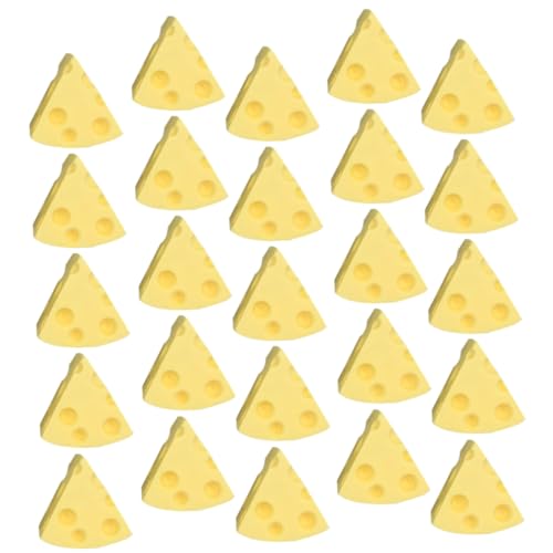 OATIPHO Mini-käse- Aus Kunstharz 100 Stück Dekoratives Bastelzubehör Für Bilderrahmen Und Handyhüllen von OATIPHO