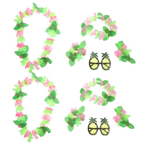 OATIPHO Partydekorationen Zum Thema Hawaii 10-teiliges Tropisches Zubehörset Blumenketten Und Gläser OATIPHO Partydekorationen Zum Thema Hawaii 10-teiliges Tropisches Zubehörset Blumenketten Und Gläser von OATIPHO