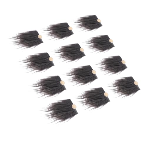 OATIPHO 12 Sets Gnomes Decor Bart GNOME Gefälschte Bärte Mit Vorgeschnittenen Künstlichen Pelz Bärte Für GNOME Puppe Machen von OATIPHO