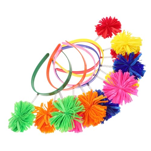OATIPHO 12 Stück Teiliges Pompon Haarband für Geburtstagsfeiern Bopper Haaraccessoires für Kostümpartys Farbenfroh und Praktisch für Haartypen OATIPHO 12 Stück Teiliges Pompon Haarband für Geburtstagsfeiern Bopper Haaraccessoires für Kostümpartys Farbenfroh und Praktisch für Haartypen von OATIPHO