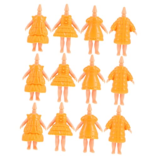 OATIPHO 12st Puppenkörper Weibliche Puppe Puppenkleiderform Körperpuppenmodell Puppenzubehör Selber Machen Puppe Bewegliche Gliederpuppe Figur Puppe Selbstgemacht Plastik Statue Baby von OATIPHO