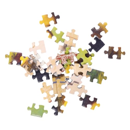 OATIPHO 150-Teiliges Set Mikropuzzles in Einer Röhre Ölgemälde-Rätsel Mikrorätsel Rätsel für Erwachsene Puzzle für Erwachsene Papierpuzzle Mini Spielzeug Reagenzglas von OATIPHO