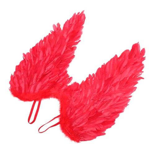 OATIPHO 1Stk Engelsfederflügel weihnachtsdeko the hallow hochzeitsdeko hochzeitsbingo heeloween Bogen Amor-Kostüm Stütze Rüsche Stolz Fee Cosplay-Requisite Versorgung durchführen rot OATIPHO 1Stk Engelsfederflügel weihnachtsdeko the hallow hochzeitsdeko hochzeitsbingo heeloween Bogen Amor-Kostüm Stütze Rüsche Stolz Fee Cosplay-Requisite Versorgung durchführen rot von OATIPHO