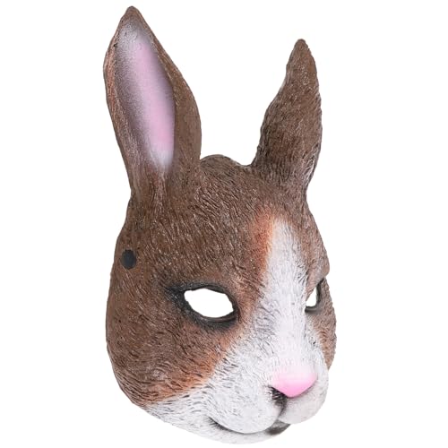 OATIPHO 1Stk Hasentiermaske Kaninchenmaske Hasenkostüm für Erwachsene Gasmaske Halloween-Geistermaske halloween masken halloweenmaske Maskerade Gesichtsmaske Maske in Hasenform PU-Schaum OATIPHO 1Stk Hasentiermaske Kaninchenmaske Hasenkostüm für Erwachsene Gasmaske Halloween-Geistermaske halloween masken halloweenmaske Maskerade Gesichtsmaske Maske in Hasenform PU-Schaum von OATIPHO