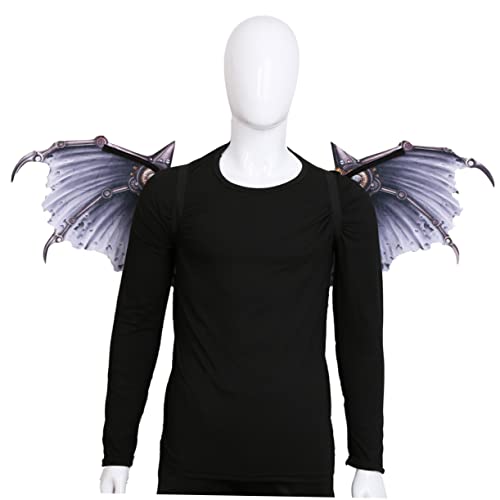 OATIPHO 1pc Drachenflügel Frauen Steampunk Drachenflügel Vlies Halloween Karneval Zubehör von OATIPHO