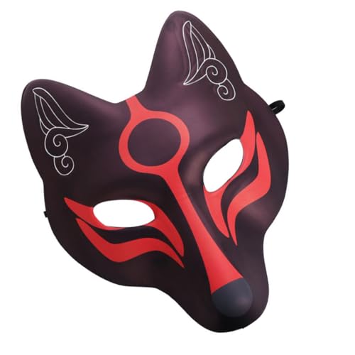 OATIPHO 1stk Fuchs Maske Maskerade Für Männer Kostüm Party Gesicht Masken Rave Halloween Cosplay-performance-maske Schwarze Maske Kreative Maske Lustige Tiermaske Eva Black OATIPHO 1stk Fuchs Maske Maskerade Für Männer Kostüm Party Gesicht Masken Rave Halloween Cosplay-performance-maske Schwarze Maske Kreative Maske Lustige Tiermaske Eva Black von OATIPHO