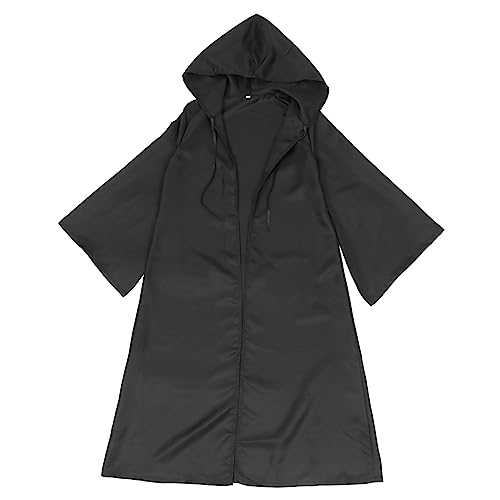 OATIPHO 1stk Halloween-umhang Grimassenkostüm Cosplay Haube Aufblasbares Kostüm Mantel Kostümparty-umhang Schwarzer Umhang Kap Maske Superheld Halloween Kleiden Polyester (Polyester) von OATIPHO