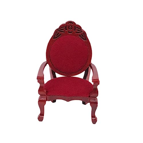 OATIPHO 1stk Muebles Miniaturhaus Stühle Mini-Stuhl Mini-hausstuhl Ornamente Hölzern Möbel von OATIPHO