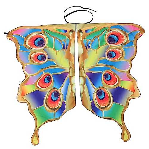 OATIPHO 1stk Umhang Für Halloween Schmetterling Flügel Festival-Party-kostüm Cosplay -kostüm Cosplay-partyumhang Party-Requisite Polyester OATIPHO 1stk Umhang Für Halloween Schmetterling Flügel Festival-Party-kostüm Cosplay -kostüm Cosplay-partyumhang Party-Requisite Polyester von OATIPHO