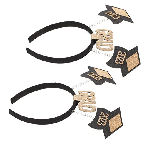 OATIPHO 2 Stück Abschlussfeier Haarband mit Glitzer Doktorhut Stirnband für Graduierungsfeiern Party Dekoration für Fotoshootings und Feierlichkeiten Unisex Accessoire OATIPHO 2 Stück Abschlussfeier Haarband mit Glitzer Doktorhut Stirnband für Graduierungsfeiern Party Dekoration für Fotoshootings und Feierlichkeiten Unisex Accessoire von OATIPHO