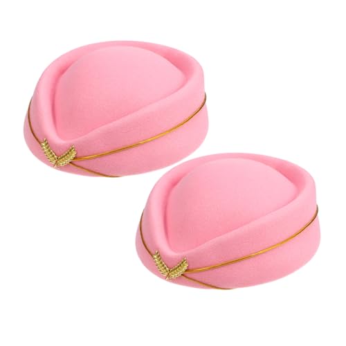 OATIPHO 2 Stück Eleganter Wollhut für Frauen im Jahre Stil für Kostüme Bühnenaufführungen Cosplay und Thematische Partys OATIPHO 2 Stück Eleganter Wollhut für Frauen im Jahre Stil für Kostüme Bühnenaufführungen Cosplay und Thematische Partys von OATIPHO