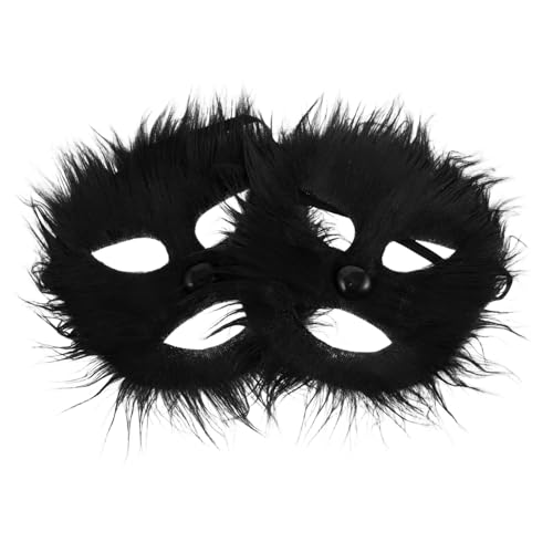 OATIPHO 2 Stück Furry Cosplay Kostüm Gesichtsmasken für Halloween Party Damen Verkleidung Geburtstags Cosplay Stilvolles Gentleman Design OATIPHO 2 Stück Furry Cosplay Kostüm Gesichtsmasken für Halloween Party Damen Verkleidung Geburtstags Cosplay Stilvolles Gentleman Design von OATIPHO