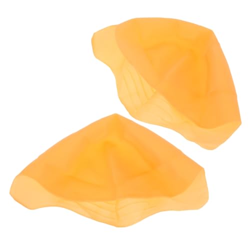OATIPHO 2 Stück Glatze für Erwachsene Halloween Glatze Mütze Latexkappe Glatzkopf für Glatze-Cap-Kostüm Glatze für Damen Glatzkopf für Herren Emulsion Khaki von OATIPHO