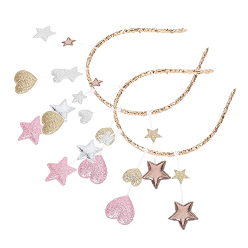 OATIPHO 2 Stück Haarband Sternen Stirnband für Geburtstagsfeiern und Feste Schimmerndes Design Perfektes Accessoire für Fotos und Besondere Anlässe OATIPHO 2 Stück Haarband Sternen Stirnband für Geburtstagsfeiern und Feste Schimmerndes Design Perfektes Accessoire für Fotos und Besondere Anlässe von OATIPHO