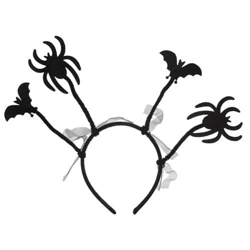 OATIPHO 2 Stück Halloween Haarreifen mit Fledermaus und Spinnenmotiven Cosplay Stirnband für Partys und Kostüme für Halloween Feiern und Bühnenauftritte OATIPHO 2 Stück Halloween Haarreifen mit Fledermaus und Spinnenmotiven Cosplay Stirnband für Partys und Kostüme für Halloween Feiern und Bühnenauftritte von OATIPHO