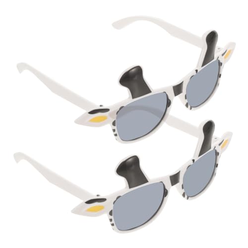 OATIPHO 2 Stück Lustige Kuh Sonnenbrillen für Partys Foto Requisiten für Erwachsene Geburtstagsaccessoires für Unvergessliche von OATIPHO