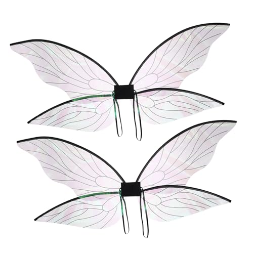OATIPHO 2 Stück Teiliges Flügel Mädchen Zarte Zikadenflügel aus Strapazierfähigem Garn für Geburtstagspartys Cosplay Bühnenauftritte und Fantasy verkleidungen OATIPHO 2 Stück Teiliges Flügel Mädchen Zarte Zikadenflügel aus Strapazierfähigem Garn für Geburtstagspartys Cosplay Bühnenauftritte und Fantasy verkleidungen von OATIPHO