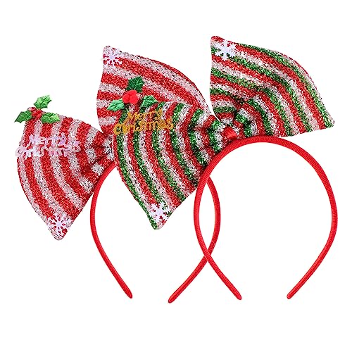 OATIPHO 2 Stück Weihnachtlicher Haarspangen mit Glitzer Schleife Festliche Haarklammern Grün und Rot Weihnachtliches Haarschmuck Accessoire für Weihnachtsfeier und Kostümparty OATIPHO 2 Stück Weihnachtlicher Haarspangen mit Glitzer Schleife Festliche Haarklammern Grün und Rot Weihnachtliches Haarschmuck Accessoire für Weihnachtsfeier und Kostümparty von OATIPHO