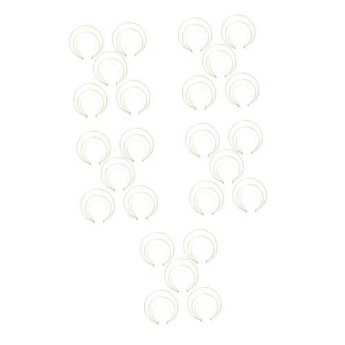 OATIPHO 25 Stck. Dreischichtige Metall Göttinnenkrone Haarreif Robuster Komfortabler Metall Haarschmuck für Damen Stilvolles Hochzeits und Party Accessoire mit Glatter Kante für OATIPHO 25 Stck. Dreischichtige Metall Göttinnenkrone Haarreif Robuster Komfortabler Metall Haarschmuck für Damen Stilvolles Hochzeits und Party Accessoire mit Glatter Kante für von OATIPHO