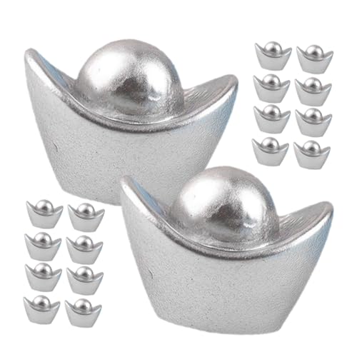 OATIPHO 25 Stücke Mini Figuren Simulation Miniatur Dekorative Barren Handwerk für Schreibtisch von OATIPHO