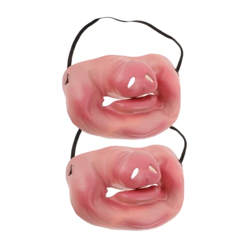 OATIPHO Halloween-maske 2 Stück Halbgesichts-kostüm Neuartige Maske Für Streiche Spiele Gesellige Zusammenkünfte OATIPHO Halloween-maske 2 Stück Halbgesichts-kostüm Neuartige Maske Für Streiche Spiele Gesellige Zusammenkünfte von OATIPHO