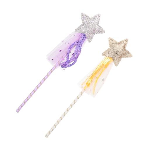 OATIPHO 2St Zauberstab Party kinderparty partyknaller Toys kinderspielzeug Miniatur Dekorationen künstliche Blumen Frauen Feenstab tragbare Feenstäbe Stoff OATIPHO 2St Zauberstab Party kinderparty partyknaller Toys kinderspielzeug Miniatur Dekorationen künstliche Blumen Frauen Feenstab tragbare Feenstäbe Stoff von OATIPHO