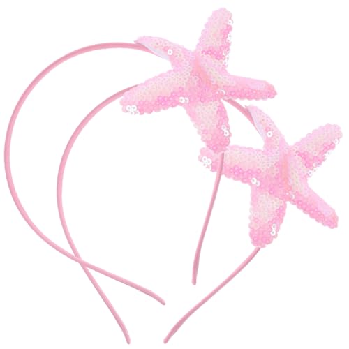 OATIPHO 2Stücke Glitzer Haarband für Stirnband mit Seestern Design Exquisites Haarschmuck für Strandpartys und Geburtstagsfeiern für Kleinkinder und Kleine OATIPHO 2Stücke Glitzer Haarband für Stirnband mit Seestern Design Exquisites Haarschmuck für Strandpartys und Geburtstagsfeiern für Kleinkinder und Kleine von OATIPHO