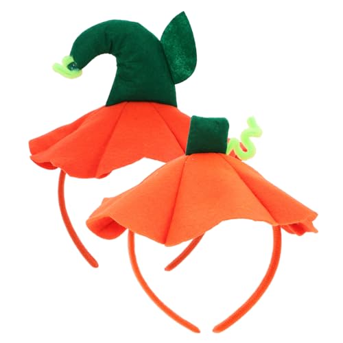 OATIPHO 2Stücke Halloween Kürbis Haarband für Kostüm Zubehör für Themenpartys und Cosplay Bequemes für Festliche Anlässe und Halloween Dekoration OATIPHO 2Stücke Halloween Kürbis Haarband für Kostüm Zubehör für Themenpartys und Cosplay Bequemes für Festliche Anlässe und Halloween Dekoration von OATIPHO