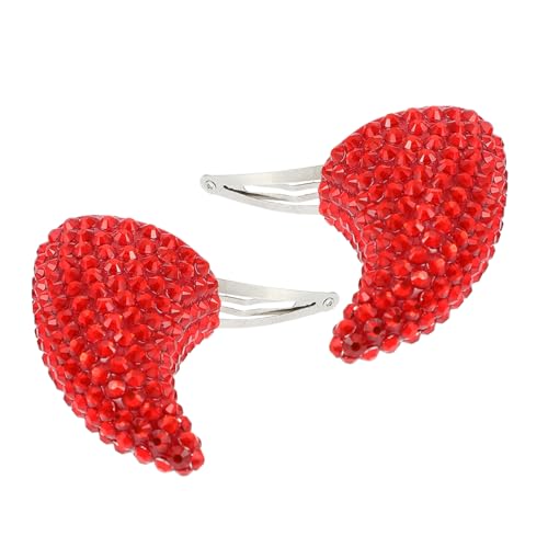 OATIPHO 2Stücke Halloween Teufel Haarschmuck Hornhaarklemmen Cosplay Kostüm Zubehör für Erwachsene für Halloween Themenpartys OATIPHO 2Stücke Halloween Teufel Haarschmuck Hornhaarklemmen Cosplay Kostüm Zubehör für Erwachsene für Halloween Themenpartys von OATIPHO