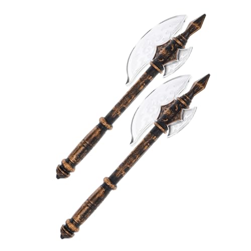 OATIPHO 2pcs Halloween Axe Requisiten Spielzeug Gefälschte Axe Props Festival Kostüm Streich Für Bühne Shows Cosplay Cosplay Halloween Dekorationen Und Performances (zufällige von OATIPHO