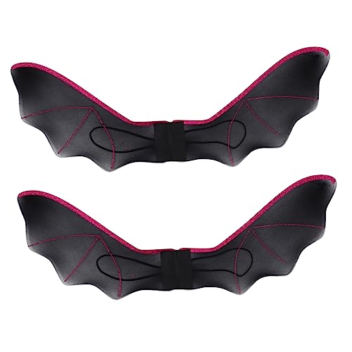OATIPHO 2st Fledermausflügel Halloween-gefälligkeiten Für Halloween -party -dekorationen Cosplay-flügel Cosplay-accessoires Für Halloween Mesh-schicht Aus Spitze von OATIPHO