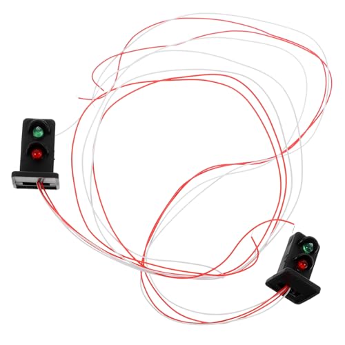 OATIPHO 2st Modellbahn Lichter Miniaturen Zappeln Mini-signallicht- Auto Zuganlage Lichtmodell Sandkasten Messgerät Tischdeko Aus Sand Bausätze Mini- Plus Mini- Metall OATIPHO 2st Modellbahn Lichter Miniaturen Zappeln Mini-signallicht- Auto Zuganlage Lichtmodell Sandkasten Messgerät Tischdeko Aus Sand Bausätze Mini- Plus Mini- Metall von OATIPHO