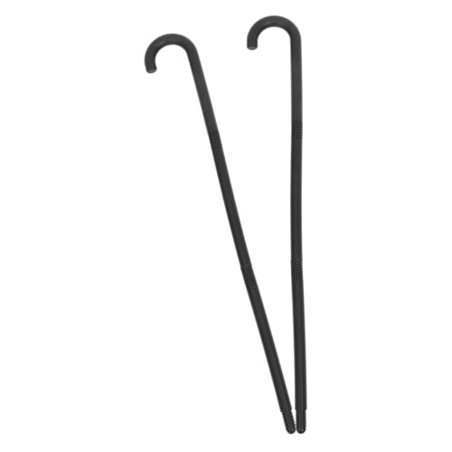 OATIPHO 2st Party-Requisiten Led-Sticks Handhaben Tanzstock Schießen Krücken Zubehör Schlangenstab Zauberstab Für Erwachsene Einziehbare Stütze Requisitengeld Zauberer Plastik Black von OATIPHO