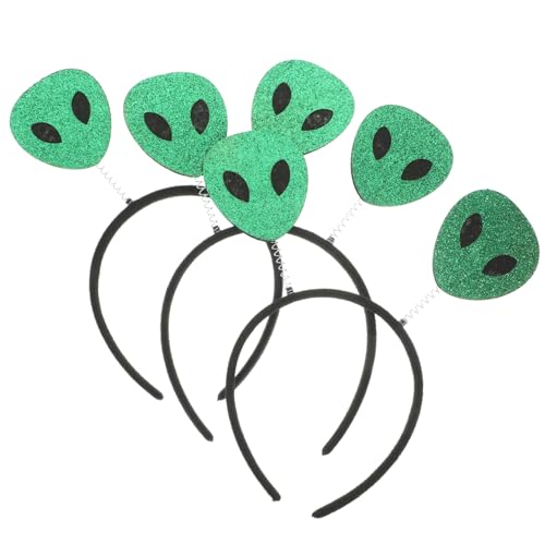 OATIPHO 3Stücke Glitzer Alien Stirnbänder für Halloween Lustige Haarreifen für Perfektes Kostümzubehör für Partys und Events Bequeme und Design OATIPHO 3Stücke Glitzer Alien Stirnbänder für Halloween Lustige Haarreifen für Perfektes Kostümzubehör für Partys und Events Bequeme und Design von OATIPHO