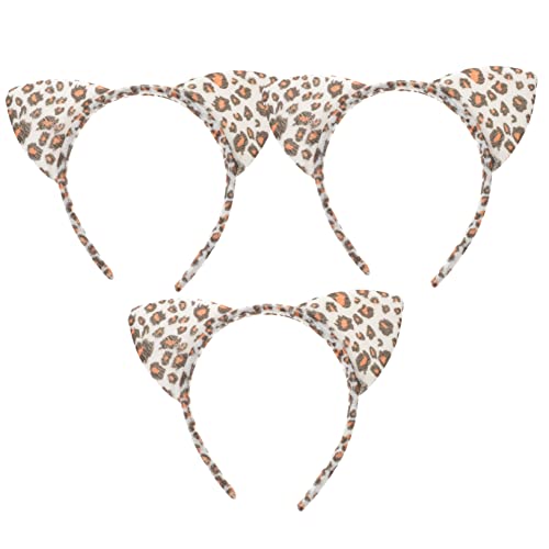 OATIPHO 3Stücke Leopard Stirnbänder für Damen Tierische Haarreifen mit Exklusivem Leopardenmuster für Partys Karneval und Besondere Anlässe und Strapazierfähig OATIPHO 3Stücke Leopard Stirnbänder für Damen Tierische Haarreifen mit Exklusivem Leopardenmuster für Partys Karneval und Besondere Anlässe und Strapazierfähig von OATIPHO