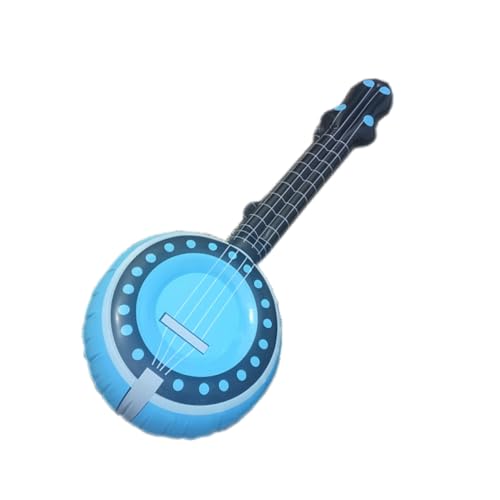 OATIPHO Spielzeug 3St Bühnen-Requisiten Spielzeuge Musikspielzeug aufblasbare Laute aus PVC Gitarre Musikinstrument Mikrofon Kind Aufblasbare Musikinstrumente von OATIPHO