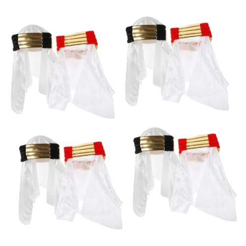 OATIPHO 4 Sätze Arabischer Kopfschmuck Kappen Arabischer Hut Für Cosplay Arabischer Hut Für Festivalparty Arabischer Hut Zum Verkleiden Festivalparty Arabischer Hut Stoff 2 Stück * 4 OATIPHO 4 Sätze Arabischer Kopfschmuck Kappen Arabischer Hut Für Cosplay Arabischer Hut Für Festivalparty Arabischer Hut Zum Verkleiden Festivalparty Arabischer Hut Stoff 2 Stück * 4 von OATIPHO