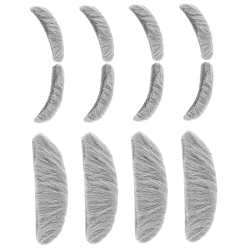 OATIPHO Party-Requisiten Selbstklebende Falsche Augenbrauen Schnurrbart Perücke für Jungen und Mädchen Erwachsene 4 Sets OATIPHO Party-Requisiten Selbstklebende Falsche Augenbrauen Schnurrbart Perücke für Jungen und Mädchen Erwachsene 4 Sets von OATIPHO