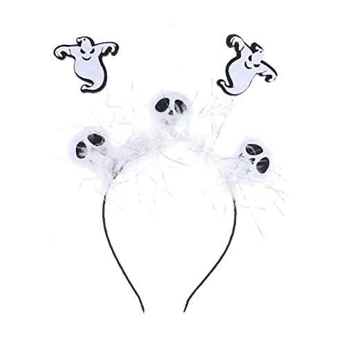 OATIPHO 4 Stück Halloween Haarbänder mit Kürbis Spinne Fledermaus Geist Kreativer Haarschmuck für Party Kostüm Langlebige Stirnbänder mit Halloween Elementen Auffälliges Accessoire für von OATIPHO
