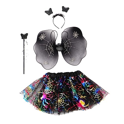 OATIPHO 4 Stück Halloween- -kleid Abschlussball Kostüme Bühnenkleid Cosplay-uniform Cosplay-kleid Spinnennetz-kleid Party-requisite Halloween-cosplay-kostüm Frauenkostüm Stoff Colorful OATIPHO 4 Stück Halloween- -kleid Abschlussball Kostüme Bühnenkleid Cosplay-uniform Cosplay-kleid Spinnennetz-kleid Party-requisite Halloween-cosplay-kostüm Frauenkostüm Stoff Colorful von OATIPHO