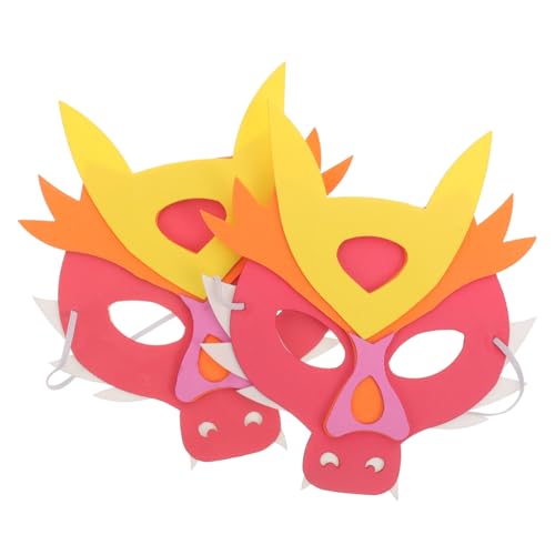 OATIPHO Drachenmasken-set Für Sichere Eva-drachenmasken 4-teilig Für Partys Cosplay Maskerade Bühnenauftritte Jungen Und Mädchen OATIPHO Drachenmasken-set Für Sichere Eva-drachenmasken 4-teilig Für Partys Cosplay Maskerade Bühnenauftritte Jungen Und Mädchen von OATIPHO